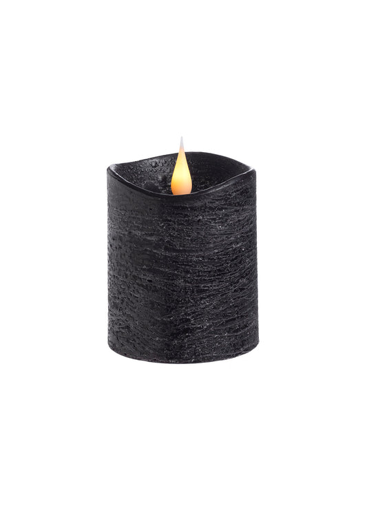 LED Column Candle Lights Black - Kiwibay