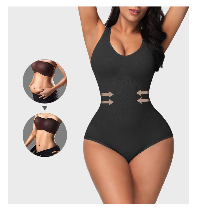 Shapewear Smoothing Slimming Control Bodysuit Women Ful Body Shaper Tummy  Control -(Black) Medium