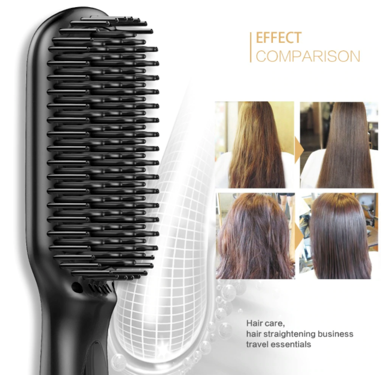 Hair Straightener Brush - Kiwibay