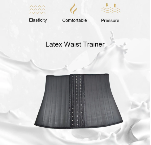 Latex Waist Trainer Corset Shapewear - Kiwibay