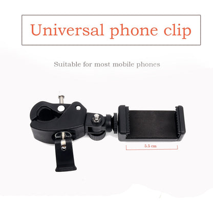Selfie Ring Light With Tripod Phone Holder Clips - Kiwibay