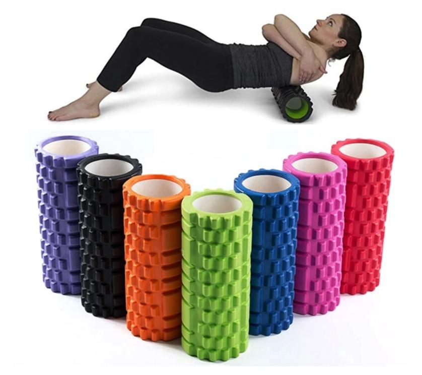 Fitness Roller | Yoga Foam Roller | Muscle Relax Foam Massage Roller - Kiwibay