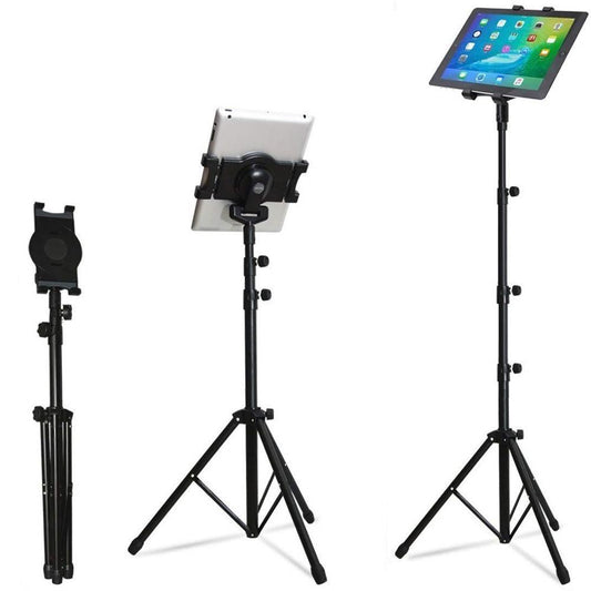 iPad / Tablet Floor Stand Tripod Height Adjustable - Kiwibay