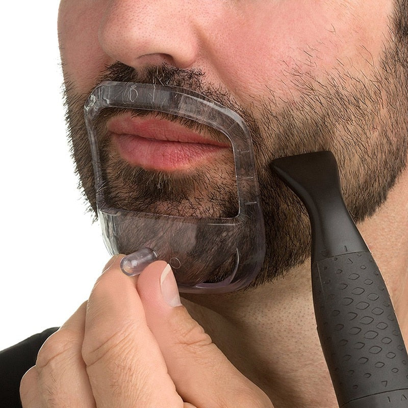 Goatee Shaping Tool | French Beard Moustache Shaper - Kiwibay