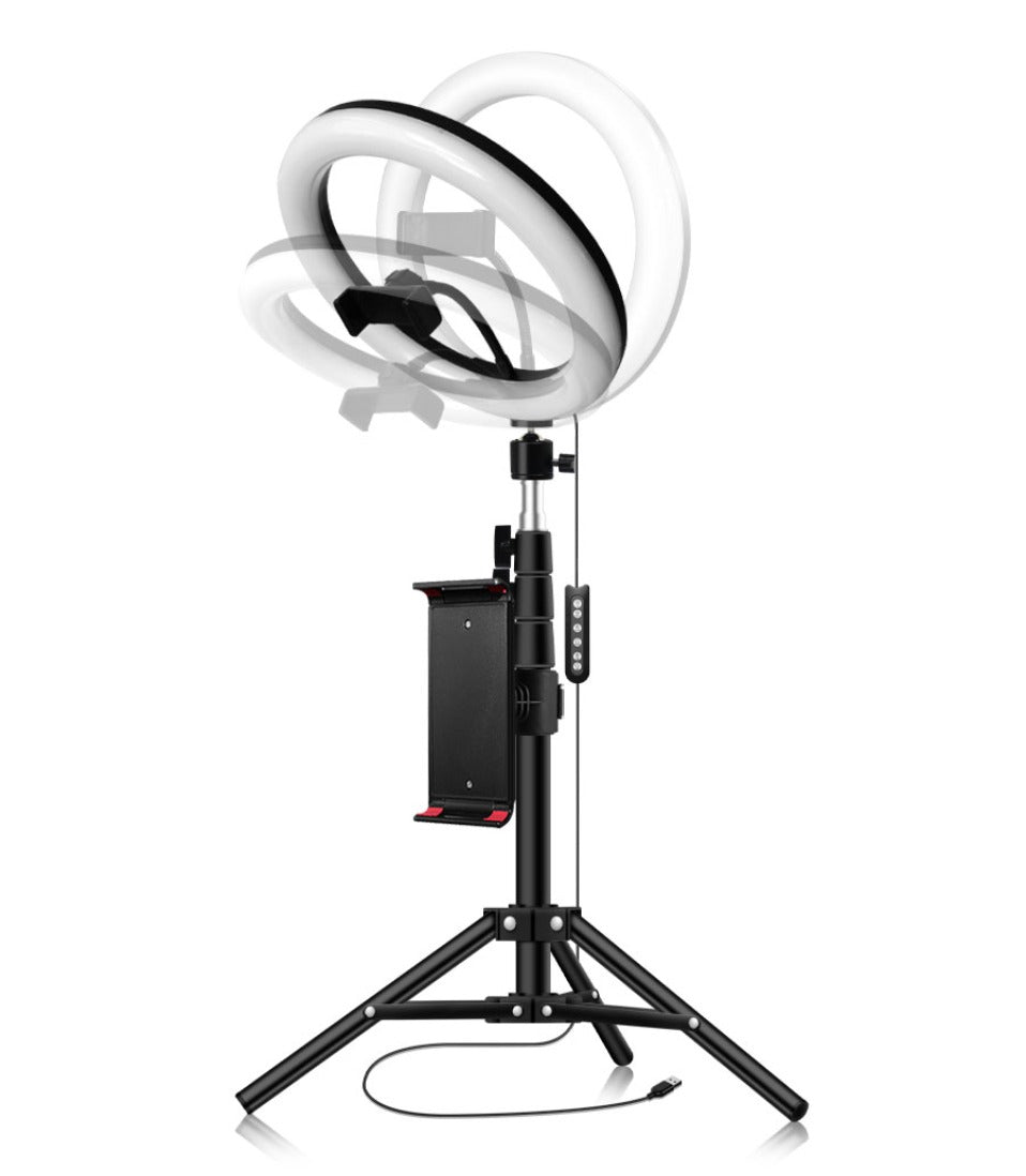 Ring Light with Tablet Holder and Tripod Stand Kit for Photobooth - Kiwibay