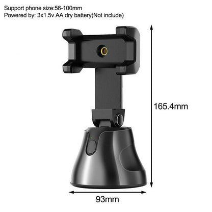 Face Tracking Smart Gimbal for 360° Face Photo Follow Up Shooting for Vlog or Live Video Recording with Smartphones - Kiwibay